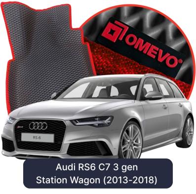 EVA autokoberce OMEVO pro Audi RS6 C7 3 gen Kombi (2013-2018)