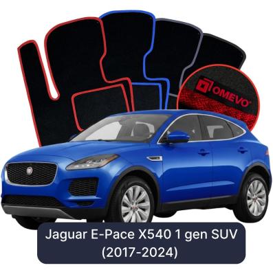 Velurové autokoberce OMEVO pro Jaguar E-Pace X540 1 gen SUV (2017-2024)