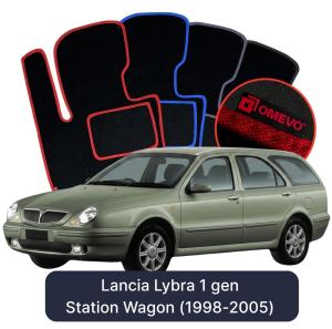 Velurové autokoberce OMEVO pro Lancia Lybra 1 gen Kombi (1998-2005)