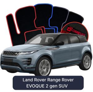 Velurové autokoberce OMEVO pro Land Rover Range Rover EVOQUE 2 gen SUV (2018-2025)
