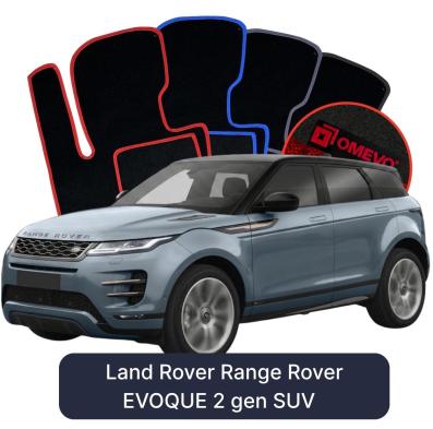 Velurové autokoberce OMEVO pro Land Rover Range Rover EVOQUE 2 gen SUV (2018-2025)