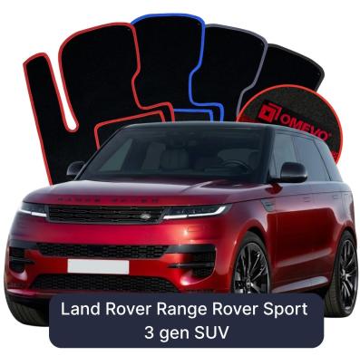 Velurové autokoberce OMEVO pro Land Rover Range Rover Sport 3 gen SUV (2022-2025)