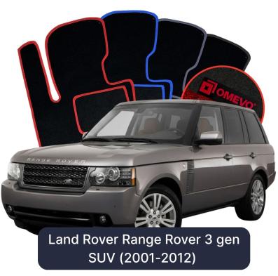 Velurové autokoberce OMEVO pro Land Rover Range Rover 3 gen SUV (2001-2012)