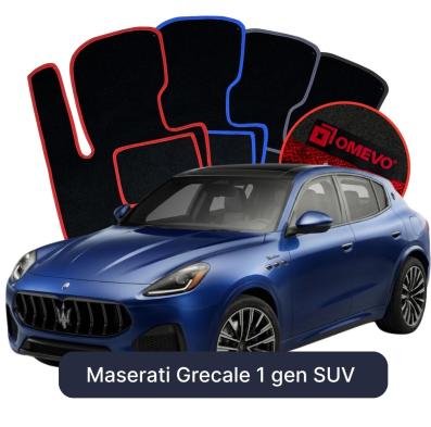 Velurové autokoberce OMEVO pro Maserati Grecale 1 gen SUV (2022-2025)