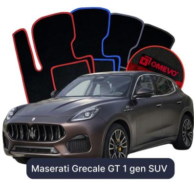 Velurové autokoberce OMEVO pro Maserati Grecale GT 1 gen SUV (2022–2025)