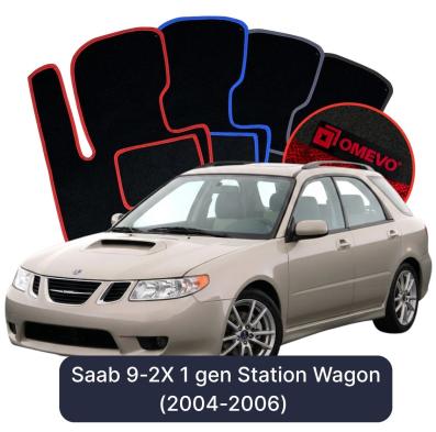 Velurové autokoberce OMEVO pro Saab 45116 1 gen SUV (2005-2008)