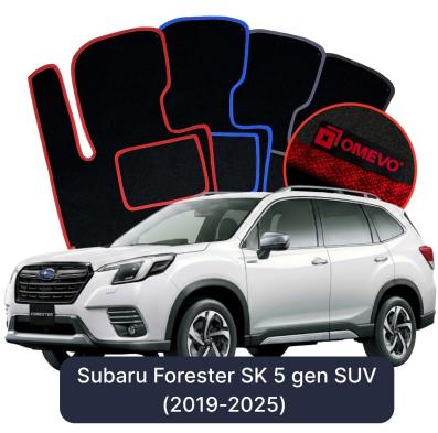 Velurové autokoberce OMEVO pro Subaru Forester SK 5 gen SUV (2019-2025)