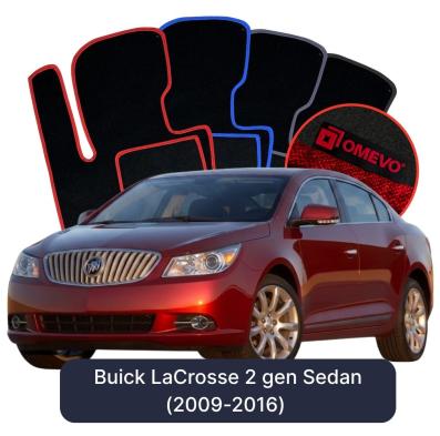 Velurové autokoberce OMEVO pro Buick LaCrosse 2 gen Sedan (2009-2016)
