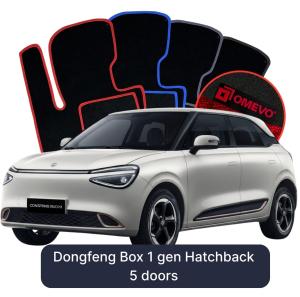 Velurové autokoberce OMEVO pro Dongfeng Box 1 gen Hatchback 5dveřový (2024-2025)