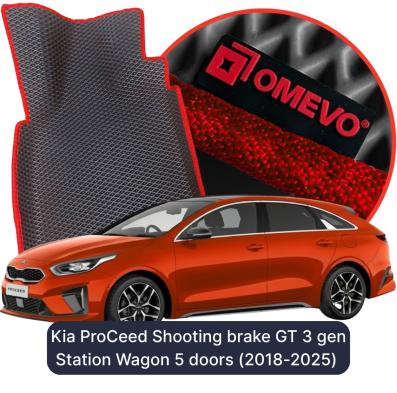 EVA autokoberce OMEVO pro Kia ProCeed Shooting brake GT 3 gen Kombi 5 dveří (2018-2025)