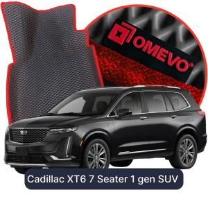 OMEVO 5D Pro Koberečky do Cadillac XT6 7 místný 1 gen SUV (2019-2026)