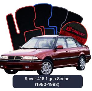 Velurové autokoberce OMEVO pro Rover 416 1 gen Sedan (1990-1998)