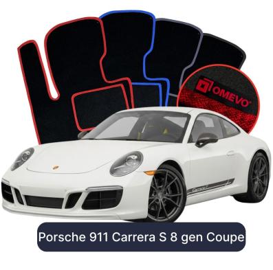 Velurové autokoberce OMEVO pro Porsche 911 Carrera S 8 gen Kupé (2019-2025)