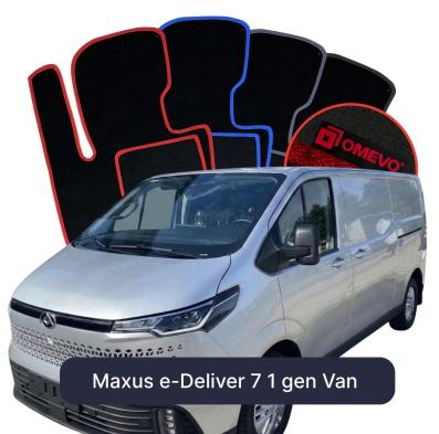 Velurové autokoberce OMEVO pro Maxus e-Deliver 7 1 gen Van (2023-2026)