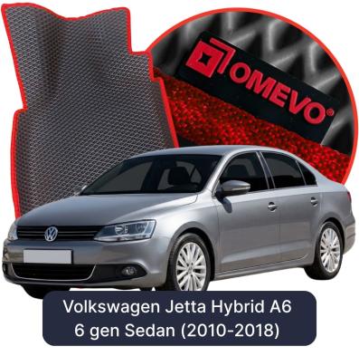 EVA autokoberce OMEVO pro Volkswagen Jetta Hybridní A6 6 gen Sedan (2010-2018)