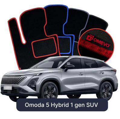 Velurové autokoberce OMEVO pro Omoda 5 Hybridní 1 gen SUV (2022-2026)