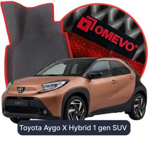 OMEVO 5D Pro Koberečky do Toyota Aygo X Hybridní 1 gen SUV (2022-2026)