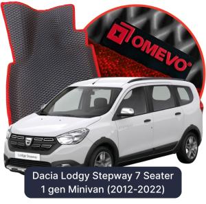 OMEVO 5D Pro Koberečky do Dacia Lodgy Stepway 7 místný 1 gen Minivan (2012-2022)