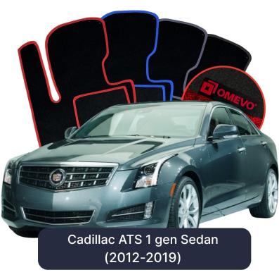 Velurové autokoberce OMEVO pro Cadillac ATS 1 gen Sedan (2012-2019)