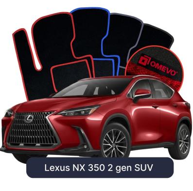Velurové autokoberce OMEVO pro Lexus NX 350 2 gen SUV (2021-2025)
