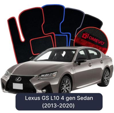 Velurové autokoberce OMEVO pro Lexus GS L10 4 gen Sedan (2013-2020)