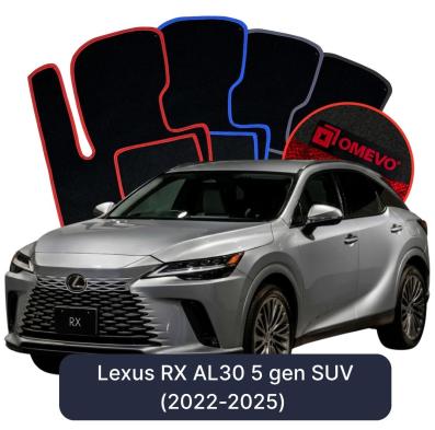 Velurové autokoberce OMEVO pro Lexus RX AL30 5 gen SUV (2022-2025)