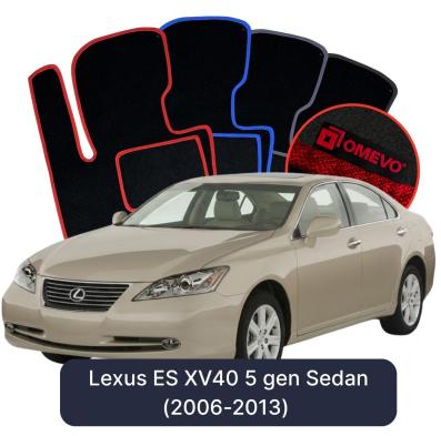 Velurové autokoberce OMEVO pro Lexus ES XV40 5 gen Sedan (2006-2013)