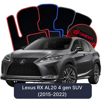 Velurové autokoberce OMEVO pro Lexus RX AL20 4 gen SUV (2015-2022)