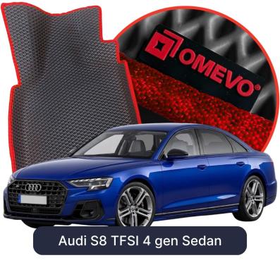 EVA autokoberce OMEVO pro Audi S8 TFSI 4 gen Sedan (2018-2026)