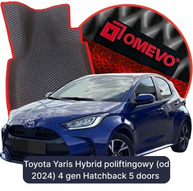 EVA autokoberce OMEVO pro Toyota Yaris Hybridní poliftingowy (od 2024) 4 gen Hatchback 5 dveří (2020-2026)