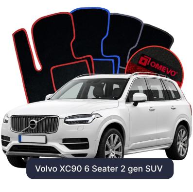 Velurové autokoberce OMEVO pro Volvo XC90 6 místný 2 gen SUV (2015-2026)