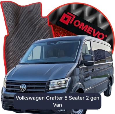 EVA autokoberce OMEVO pro Volkswagen Crafter 5 místný 2 gen Dodávka (2016-2026)