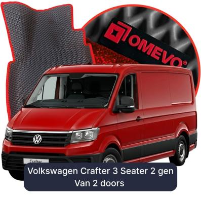 EVA autokoberce OMEVO pro Volkswagen Crafter 3 miejsca 2 gen Dodávka 2 dveře (2016-2026)