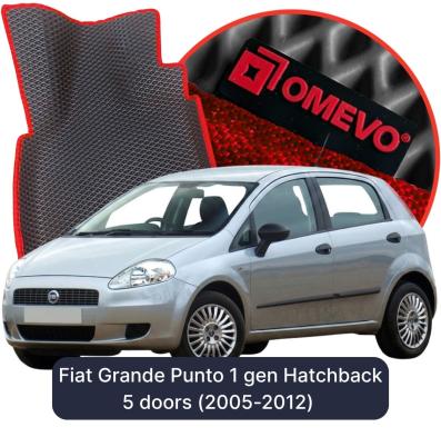 EVA autokoberce OMEVO pro Fiat Grande Punto 1 gen Hatchback 5 dveří (2005-2012)