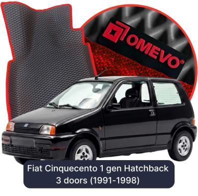 EVA autokoberce OMEVO pro Fiat Cinquecento 1 gen Hatchback 3 dveře (1991-1998)