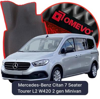EVA autokoberce OMEVO pro Mercedes-Benz Citan 7 místný Tourer L2 W420 2 gen Minivan (2021-2026)