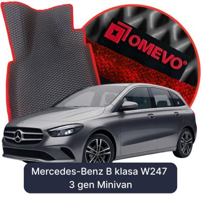 EVA autokoberce OMEVO pro Mercedes-Benz B třída W247 3. gen Minivan (2018-2025)