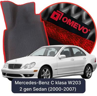 EVA autokoberce OMEVO pro Mercedes-Benz C třída W203 2 gen Limousine (2000-2007)