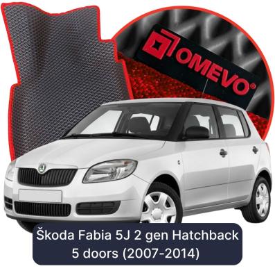 EVA autokoberce OMEVO pro Škoda Fabia 5J 2 gen Hatchback 5 dveří (2007-2014)