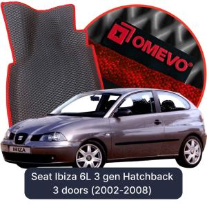 OMEVO 5D Pro Koberečky do Seat Ibiza 6L 3 gen Hatchback 3 dveře (2002-2008)