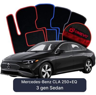 Velurové autokoberce OMEVO pro Mercedes-Benz CLA 250+EQ 3 gen Sedan (2025-2026)