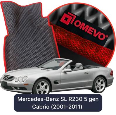 EVA autokoberce OMEVO pro Mercedes-Benz SL R230 5 gen Cabrio (2001-2011)