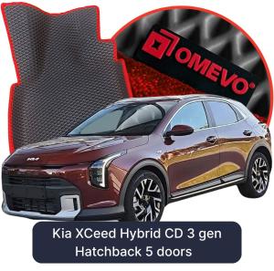 OMEVO 5D Pro Koberečky do Kia XCeed Hybridní CD 3 gen Hatchback 5 dveří (2019-2026)