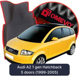 OMEVO 5D Pro Koberečky do Audi A2 1 gen Hatchback 5 dveří (1999-2005)
