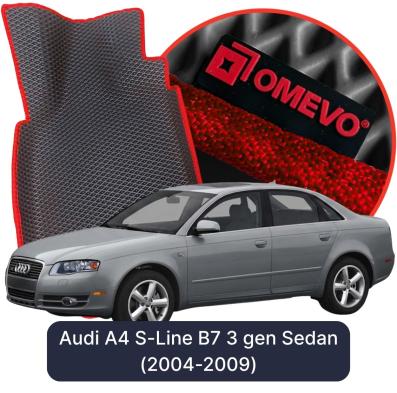 EVA autokoberce OMEVO pro Audi A4 S-Line B7 3 gen Sedan (2004-2009)