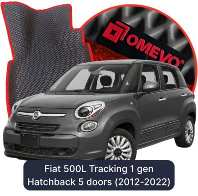 EVA autokoberce OMEVO pro Fiat 500L Tracking 1 gen Hatchback 5 dveří (2012-2022)