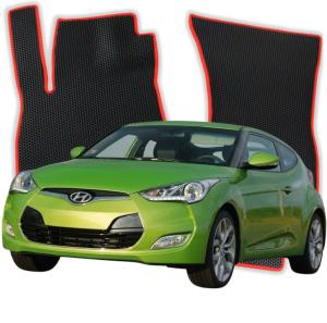 OMEVO EVA Koberečky® pro Hyundai Veloster Style FS 1 gen Hatchback 4 dveře (2011-2017) 