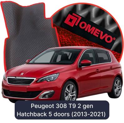 EVA autokoberce OMEVO pro Peugeot 308 T9 2 gen Hatchback 5 dveří (2013-2021)