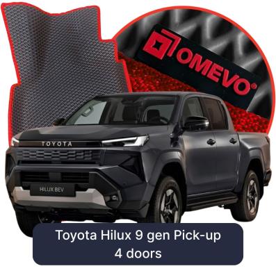 EVA autokoberce OMEVO pro Toyota Hilux 9 gen Pick-up 4 dveře (2025-2026)