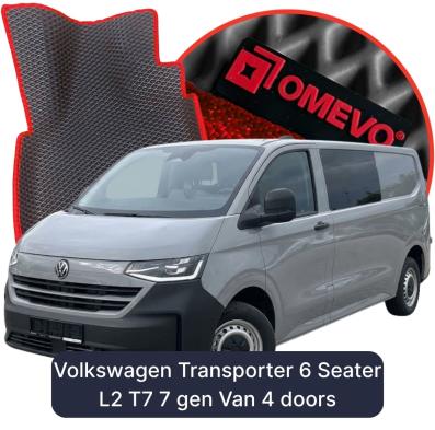 EVA autokoberce OMEVO pro Volkswagen Transporter 6 místný L2 T7 7 gen Dodávka 4 dveře (2024-2026)
